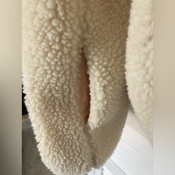 Ivory Ella Women’s Puffer Sherpa Pullover Jacket size M - Picture 7 of 8